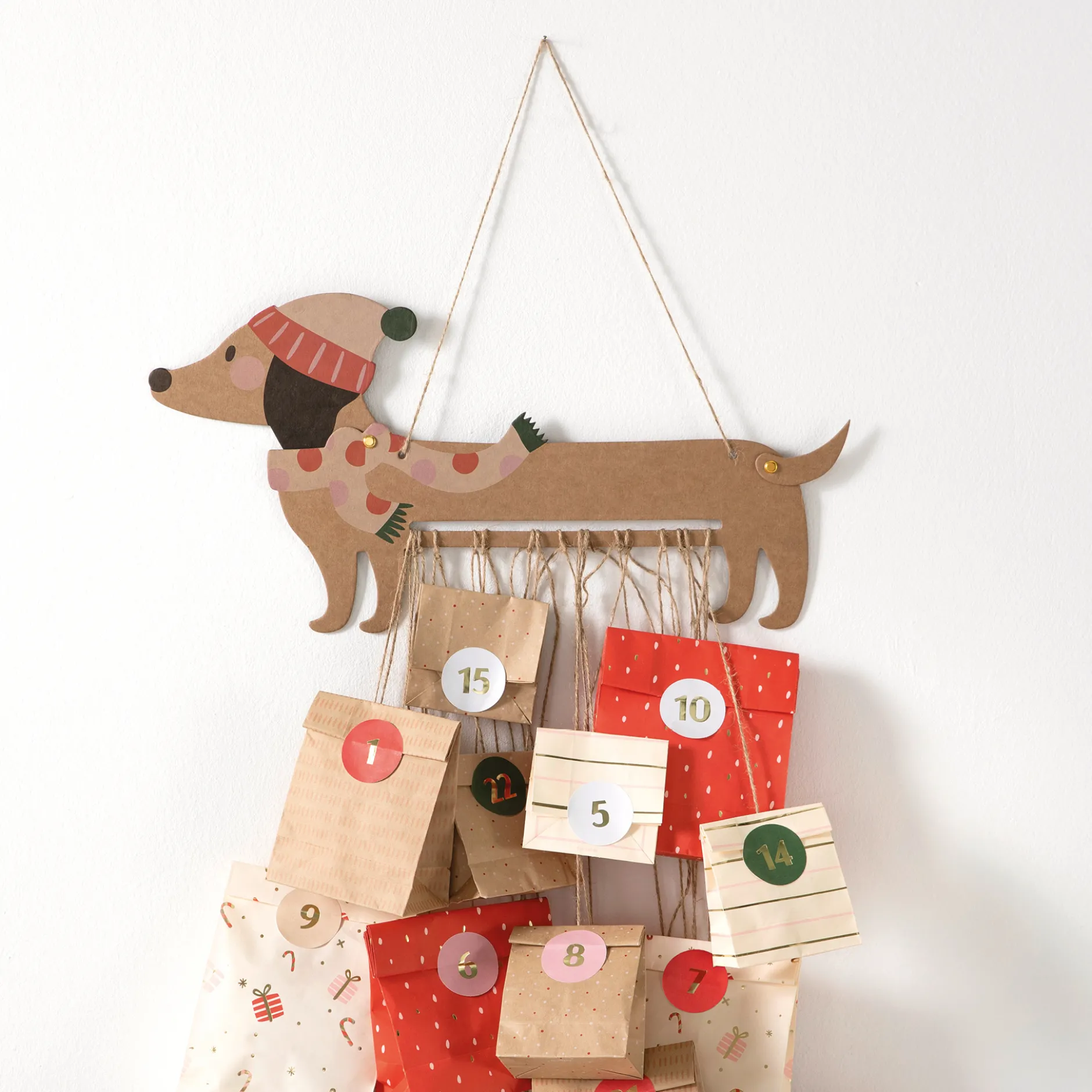 Adventskalender "Sausage Dog", 54-tlg.