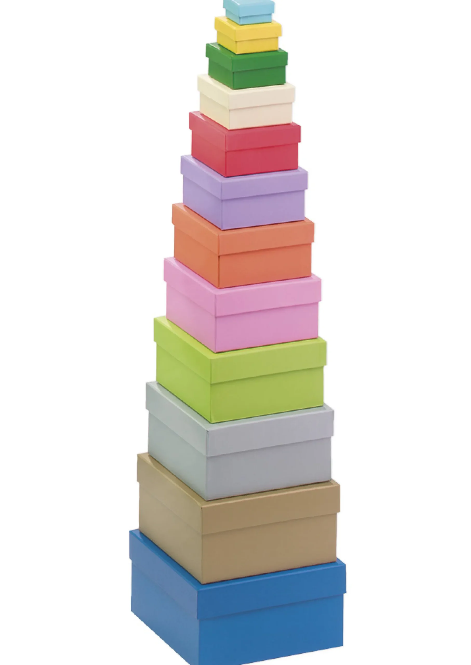 Aufbewahrungs-Karton „Box in Box“, 12-tlg.