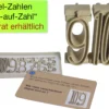 Aufgaben-Karten für Stapel-Zahlen "Zahl-auf-Zahl", 42-tlg.