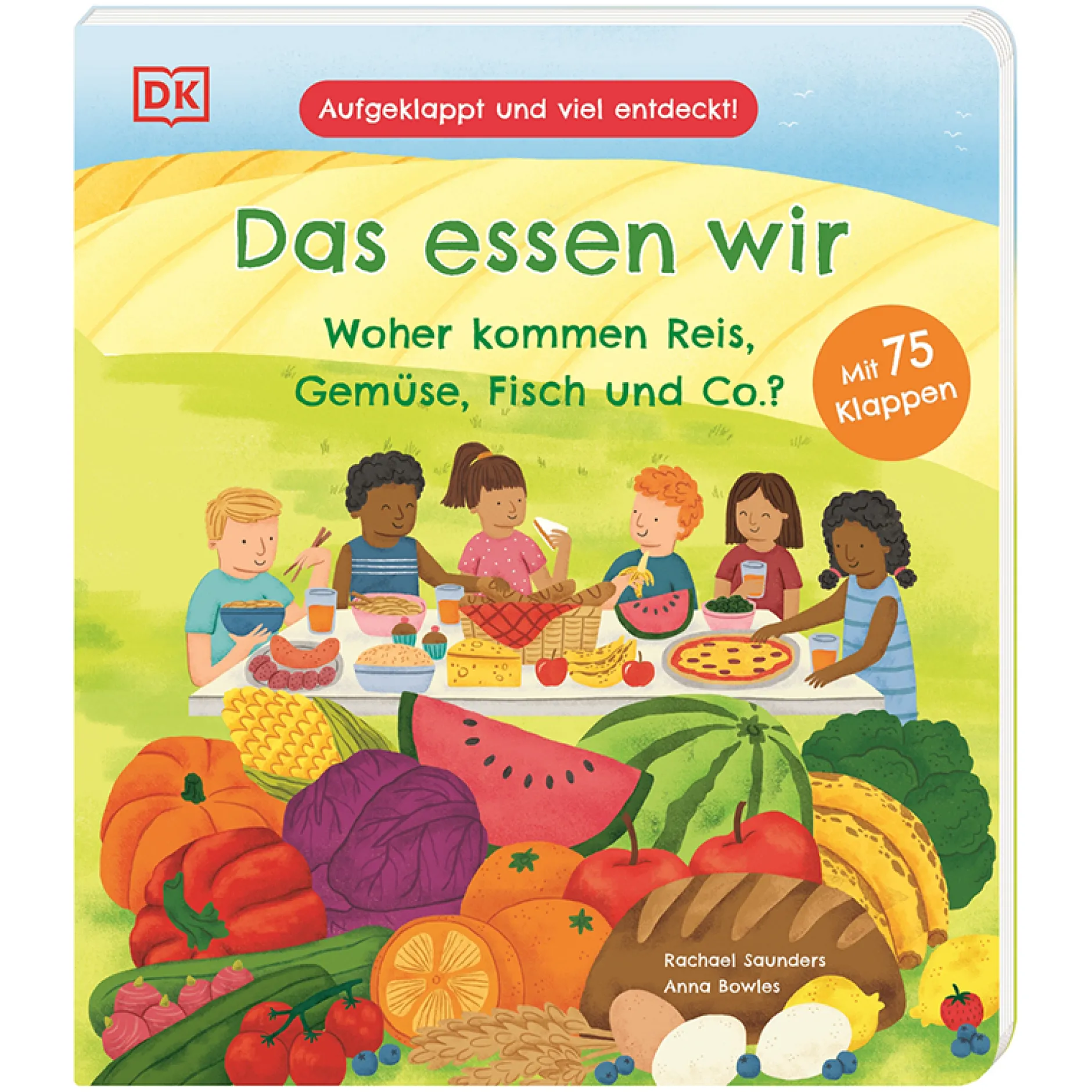 Aufgeklappt und viel entdeckt! Das essen wir