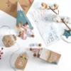 Bastelset "Adventskalender Village in the Snow", 113-tlg.
