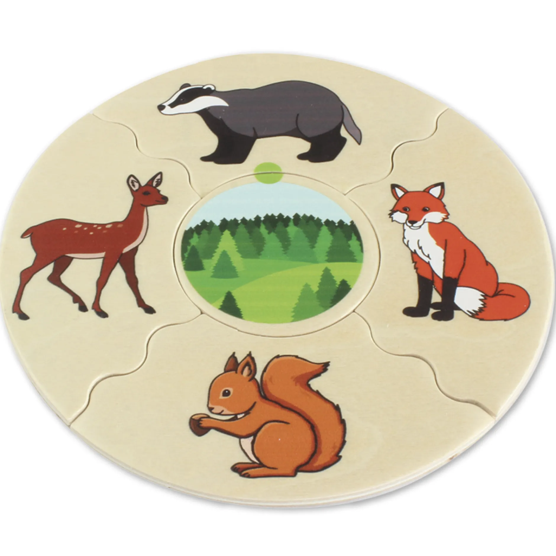 beleduc Puzzle-Set "Tierwelten - Lebensräume der Tiere", 45-tlg.