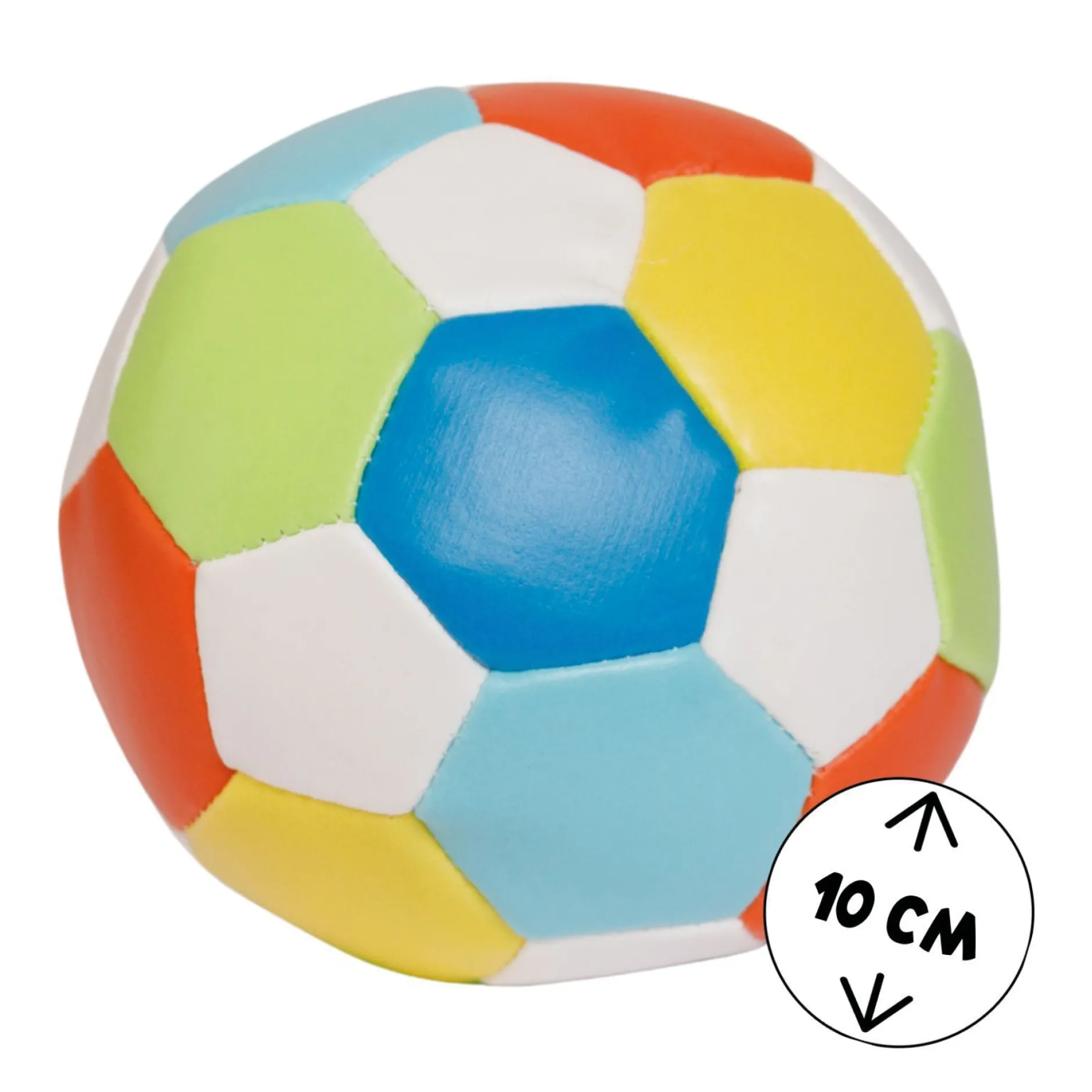 Bewegungs-Softball "Konfetti kompakt", ca. 10 cm ø