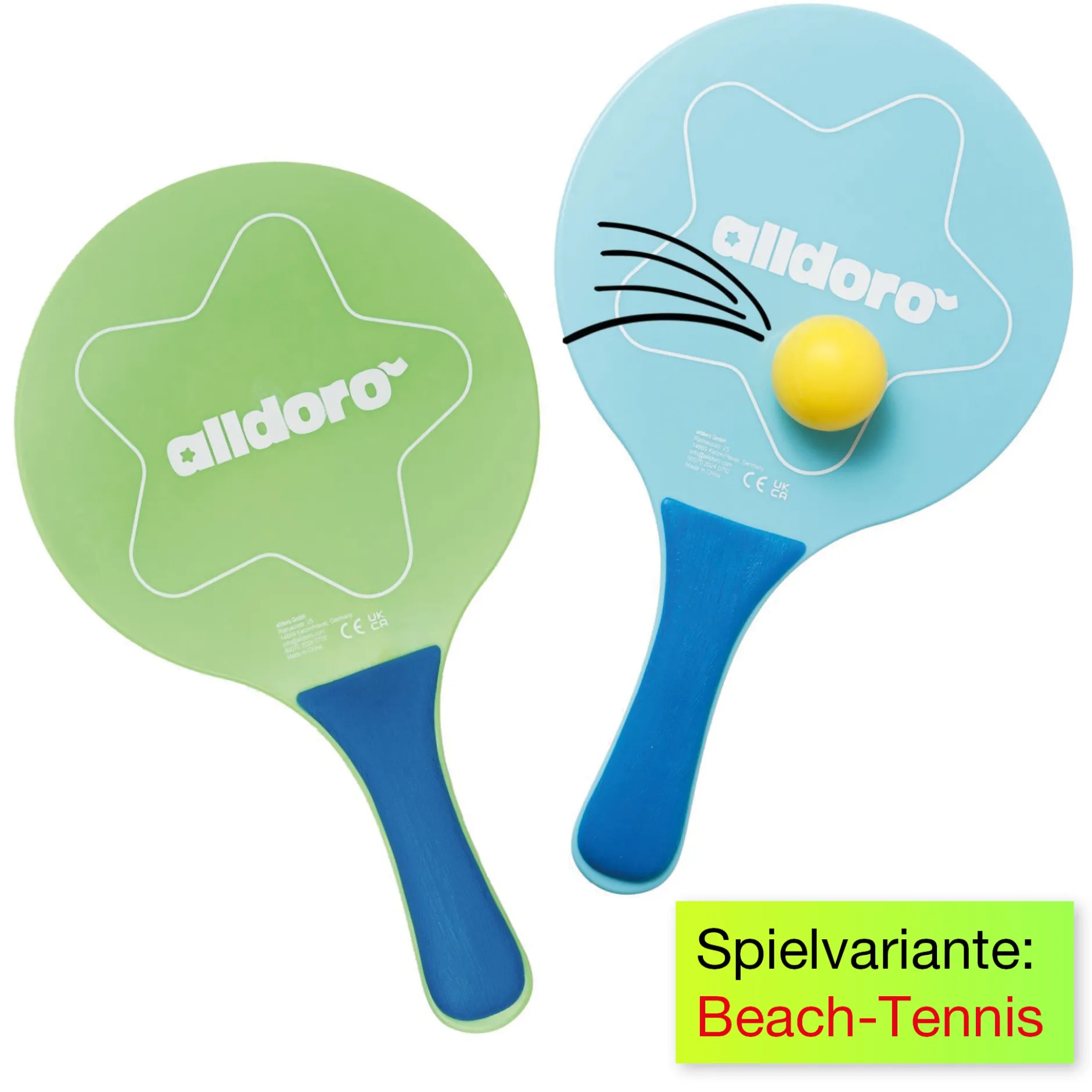 Bewegungsspiel "Stick & Play", 4-tlg.