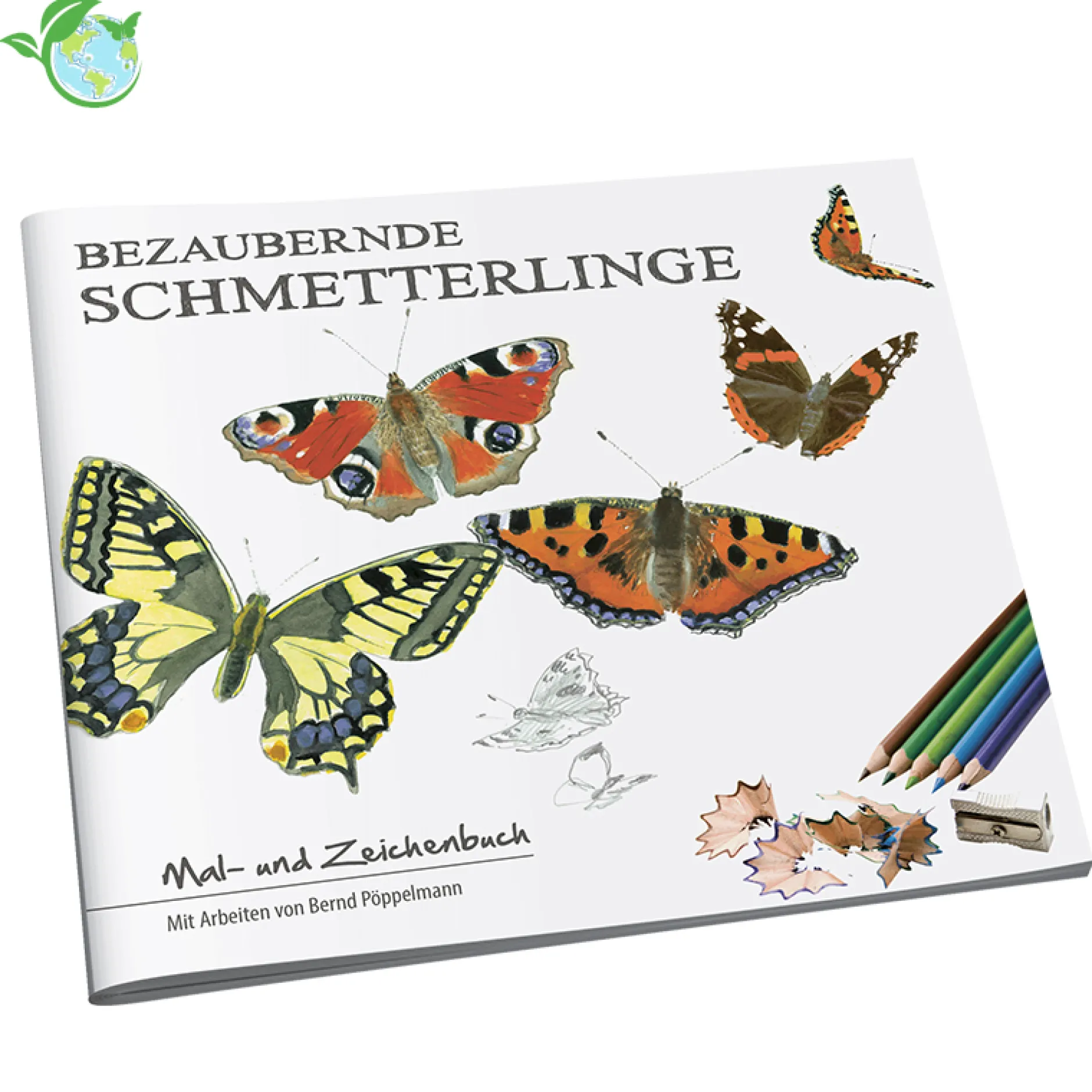 Bezaubernde Schmetterlinge, Mal- und Zeichenbuch
