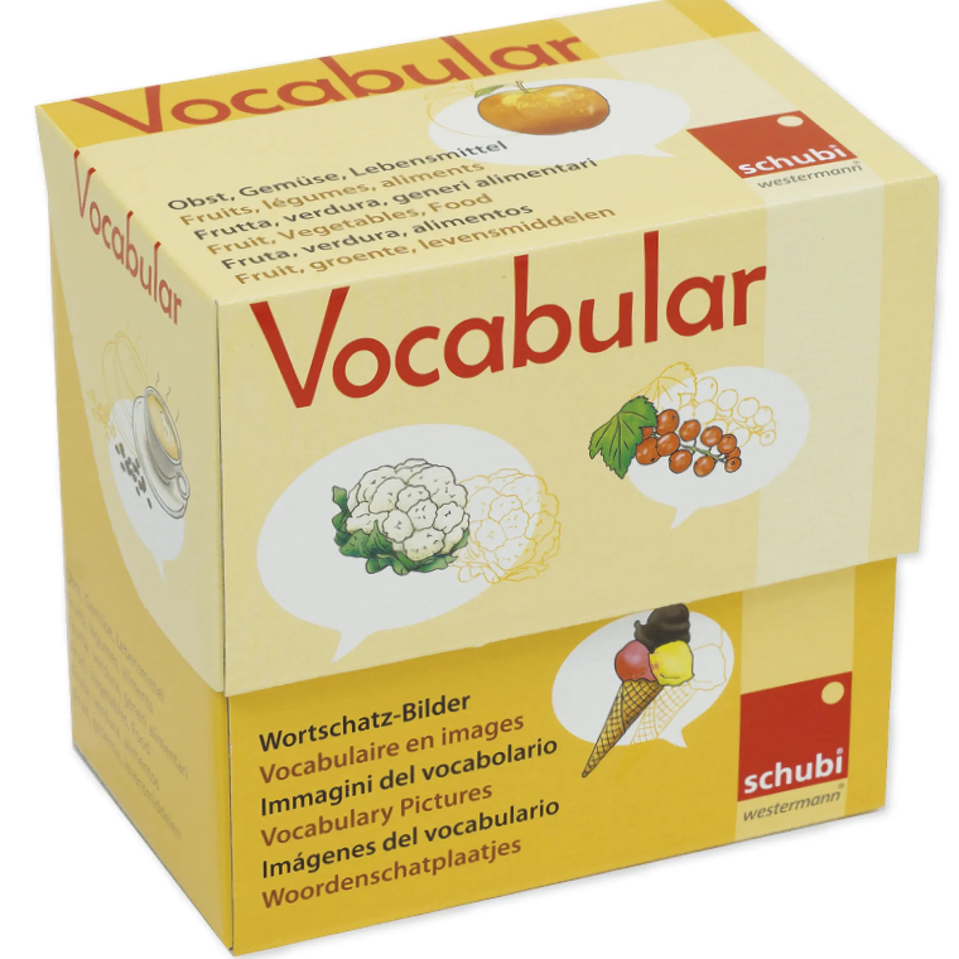 Bilderbox "Vocabular Obst, Gemüse, Lebensmittel"