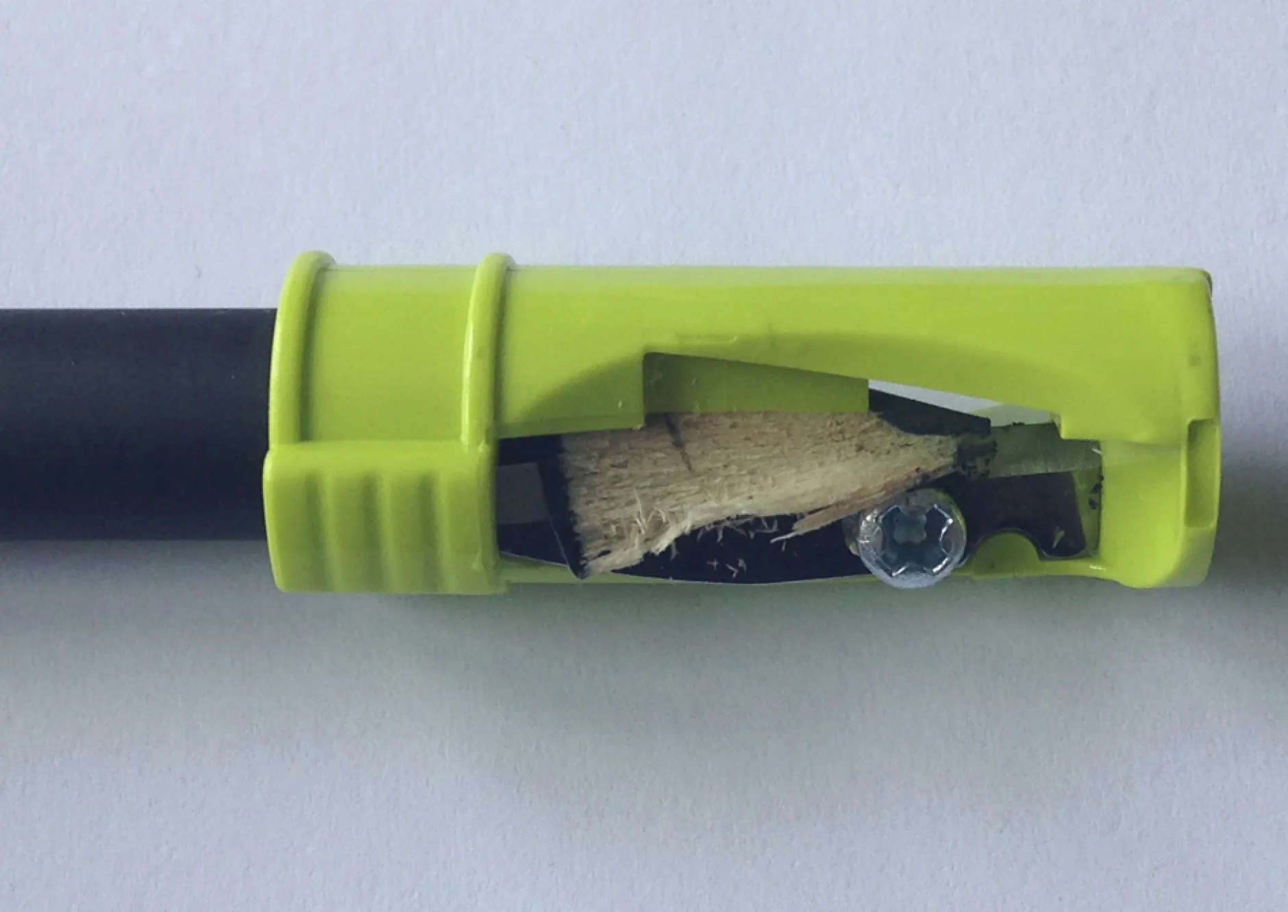 Bleistift "3in1", mit Spitzer und Radierkappe, 175mm