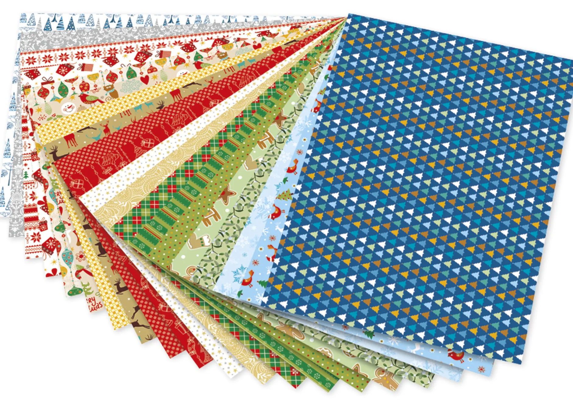 Block Motivkarton "Weihnachten" 24x34 cm, 20 Blatt