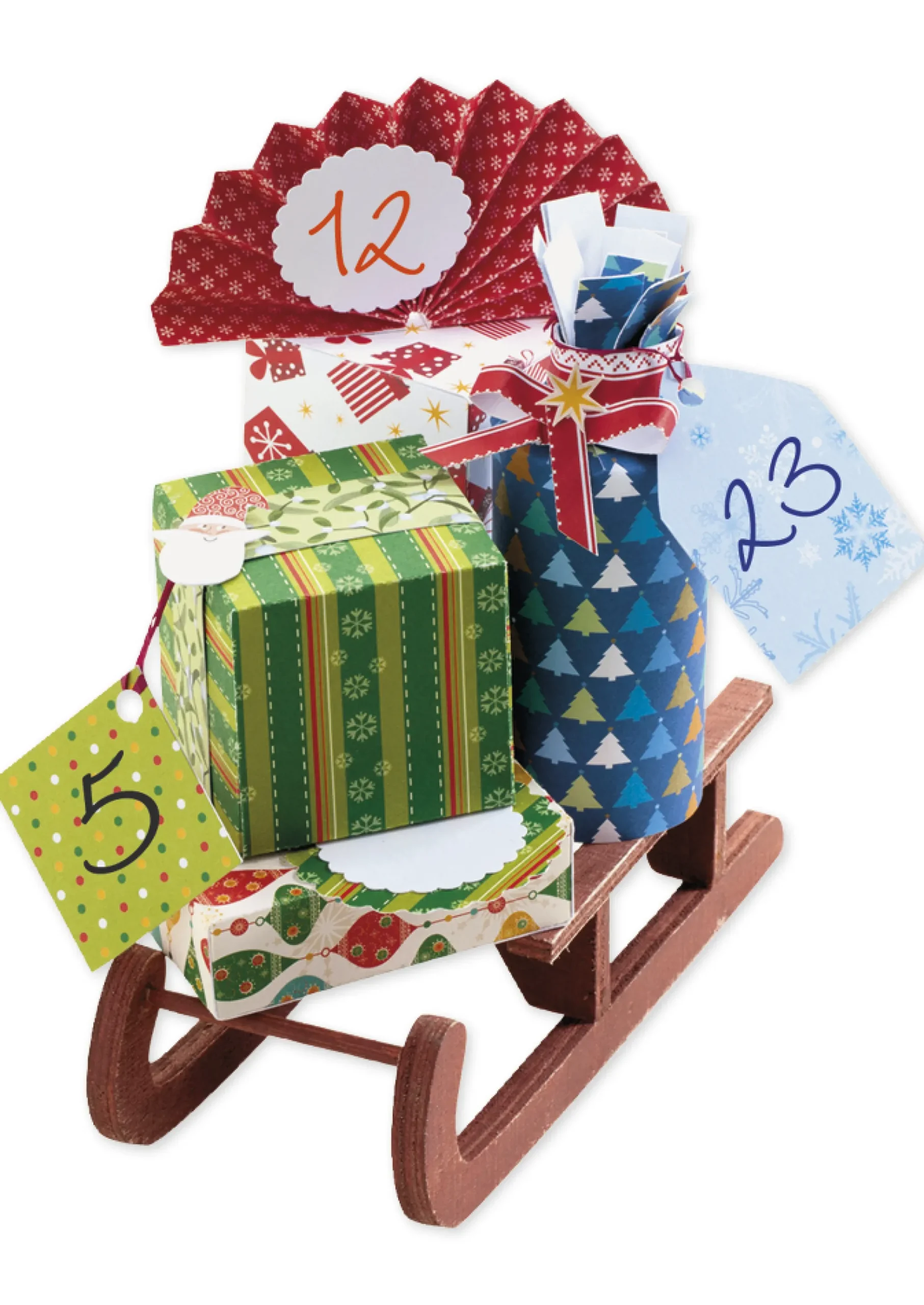 Block Motivkarton "Weihnachten" 24x34 cm, 20 Blatt