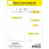 Block To-Do-Liste A5, 50 Blatt