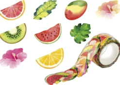Deko-Sticker aus Reispapier