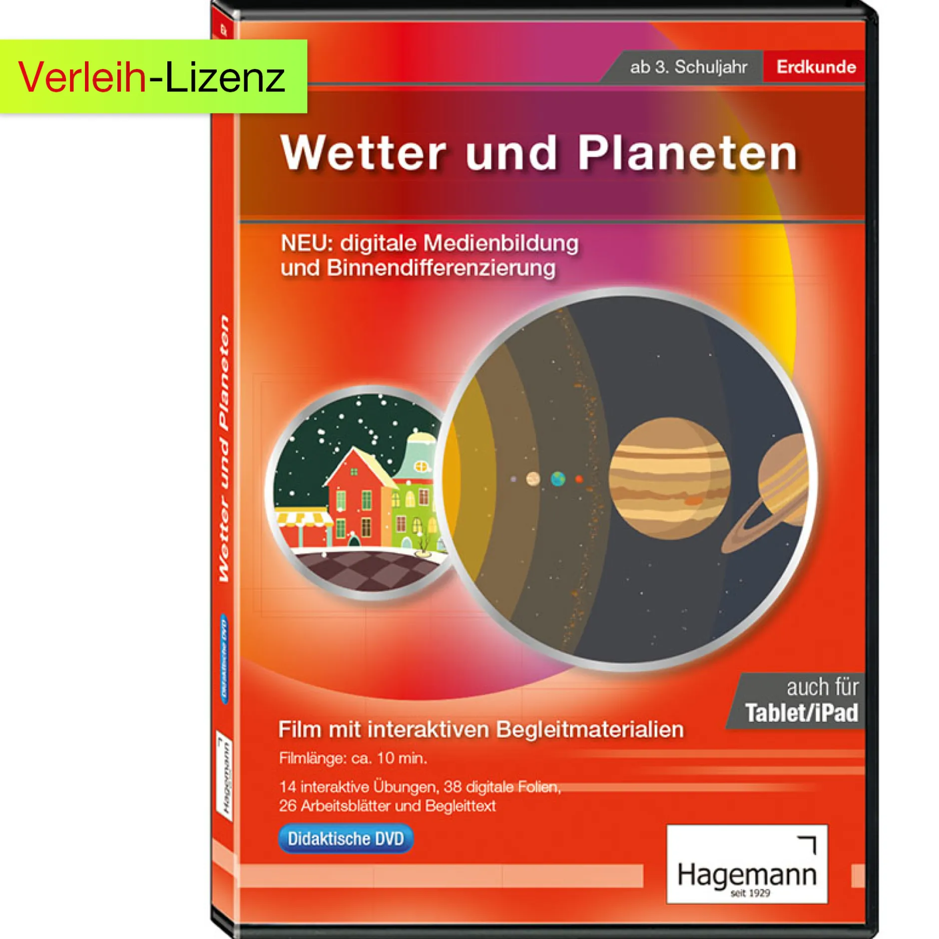 Didaktische DVD Wetter und Planeten (tabletfähig)