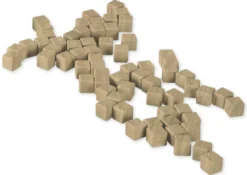 Dienes Dezimalrechen-Einer-Würfel, naturfarben, Satz 1.000 Stück