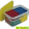 Dienes Grundsortiment, 121-tlg., Zahlenraum 1.000, farbig, in Stapel-Box