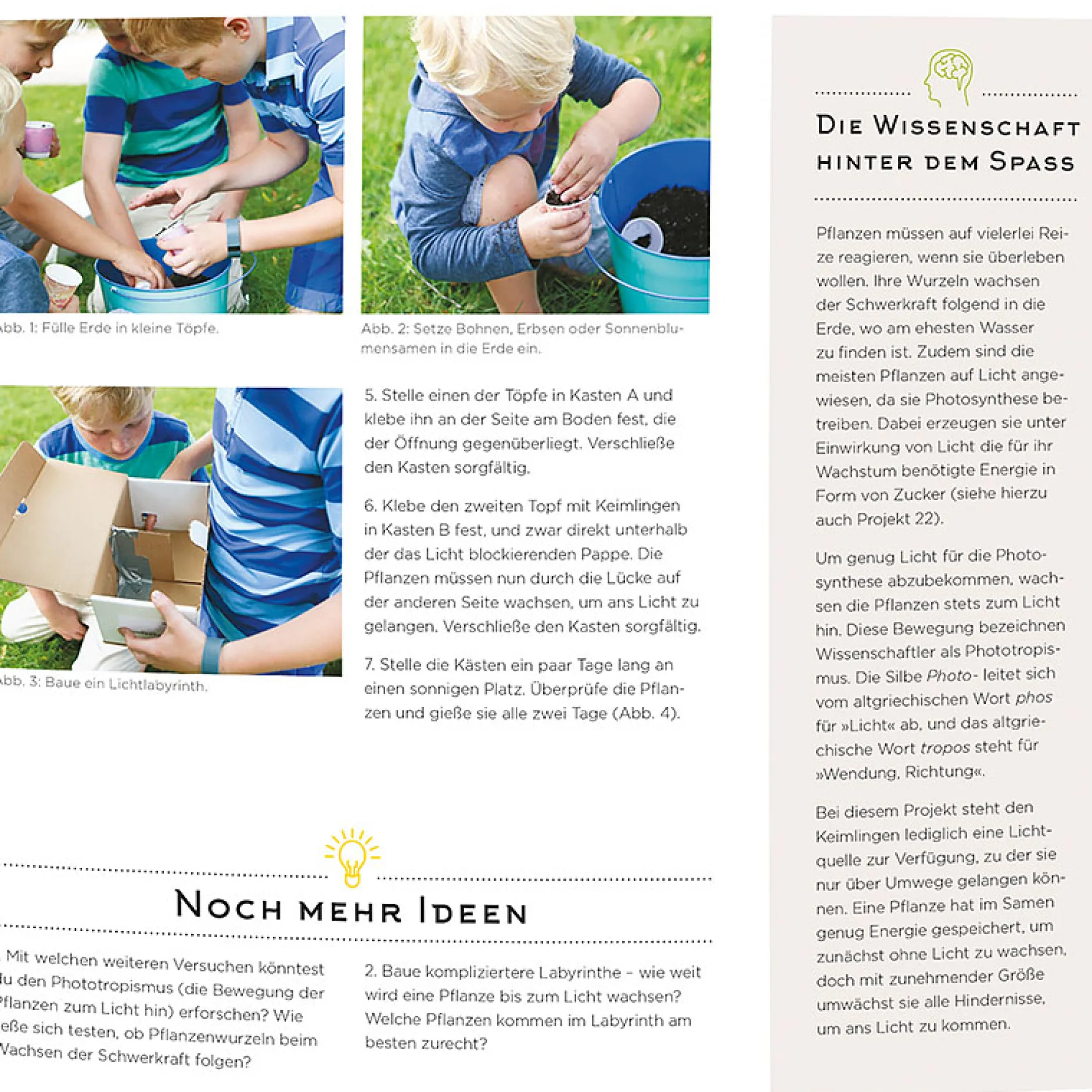 Die spannendsten Outdoor-Experimente
