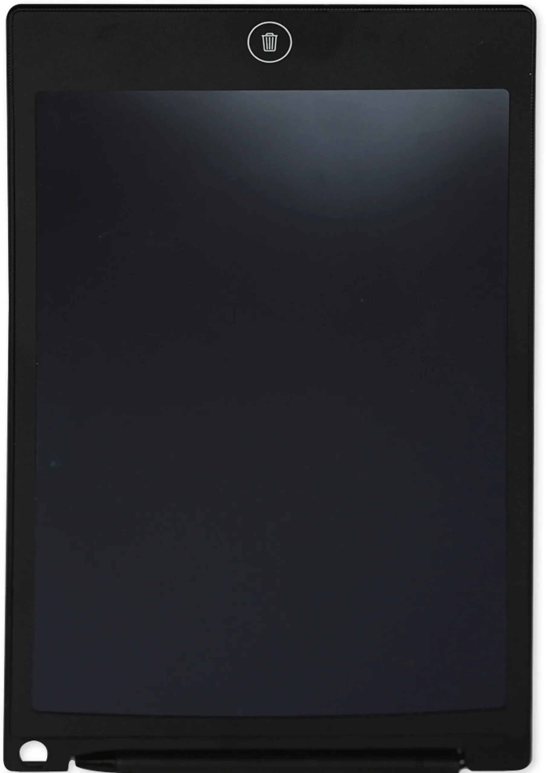 Digitale Schiefertafel SD "A4-XS", schwarzes Display, mit Filz-Hülle
