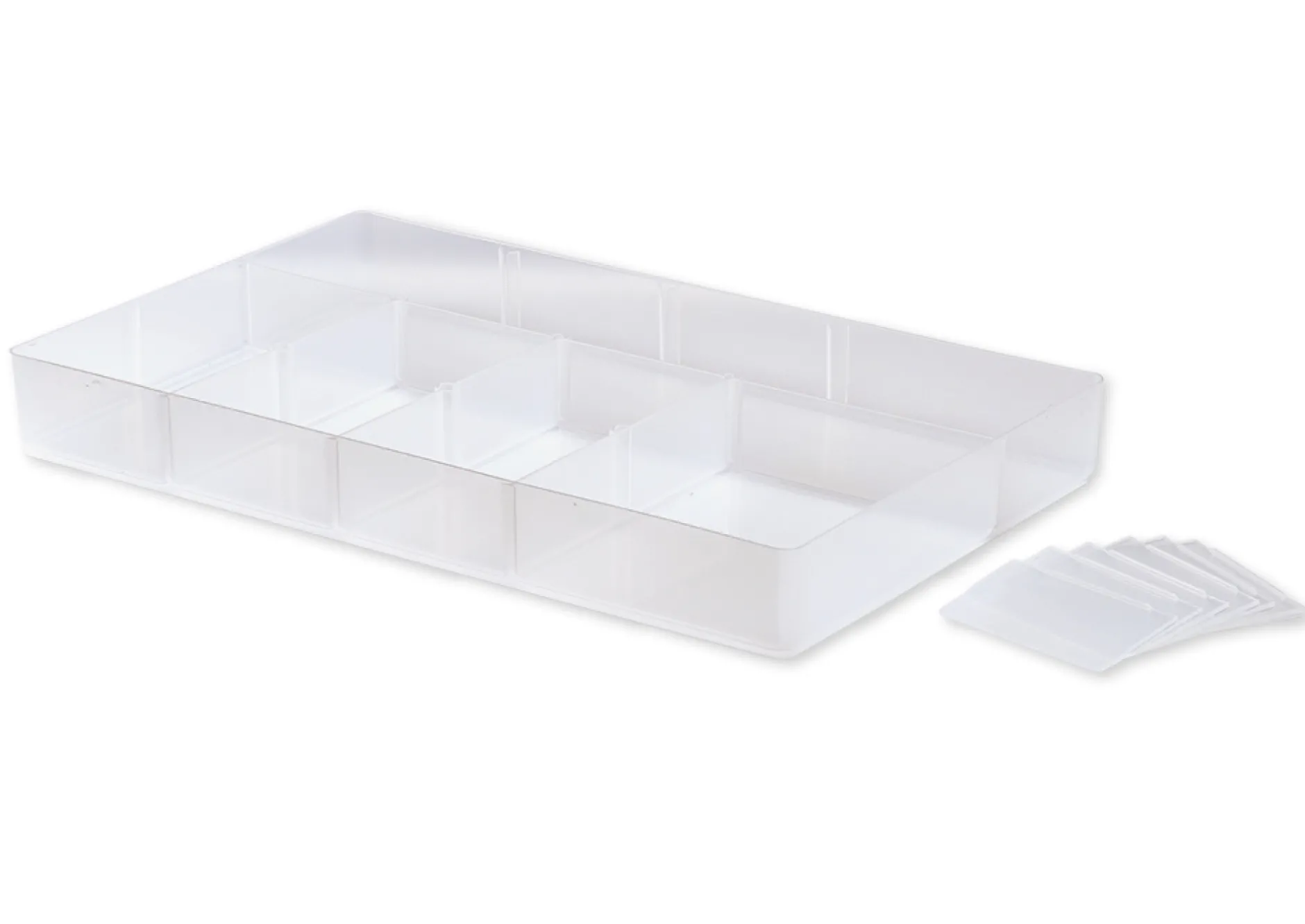 Einsatz für Kunststoff-Box stapelbar, transparent A4/A4 XL
