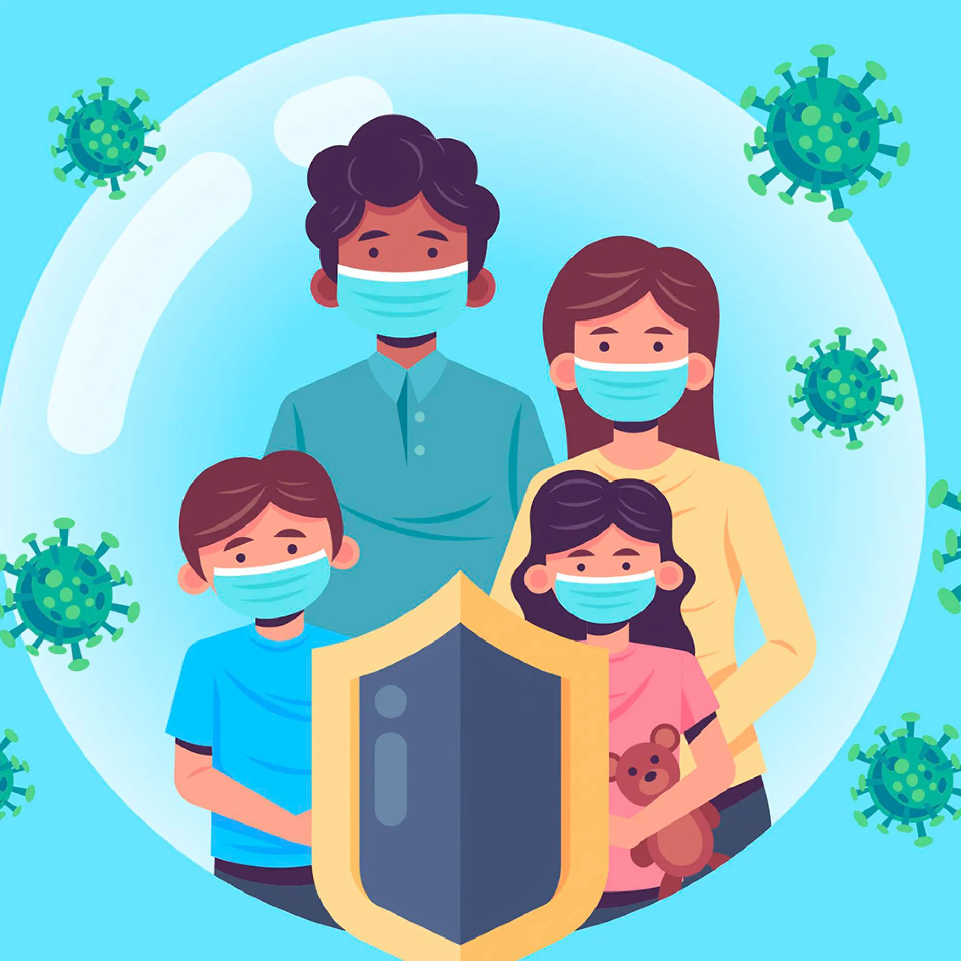 Experimentierbox Infektionsschutz