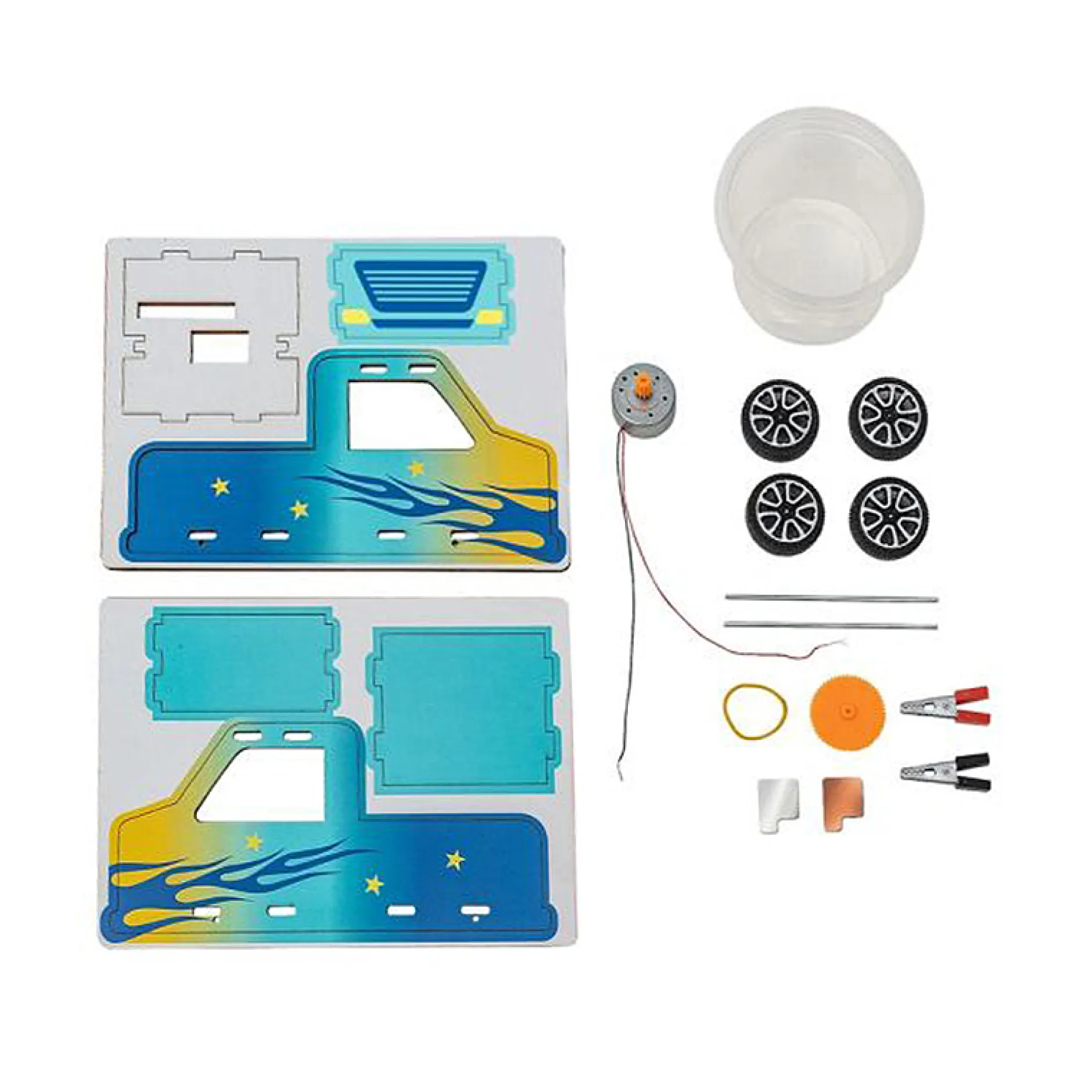 Experimentierset Salzwasserauto