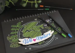 Faber-Castell Black Edition Buntstifte, 12 Stück