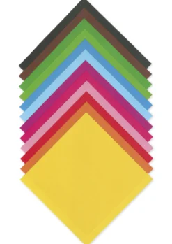 Faltblätter aus Origamipapier 13x13 cm, 96 Blatt