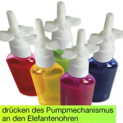 Farb-Sprühfläschchen, 5-tlg.