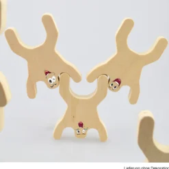 Figuren-Stapelspiel aus Holz, 36-tlg. im Beutel