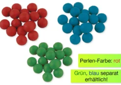 Flüster-Schüttelbox 3-tlg., mit 20 Perlen