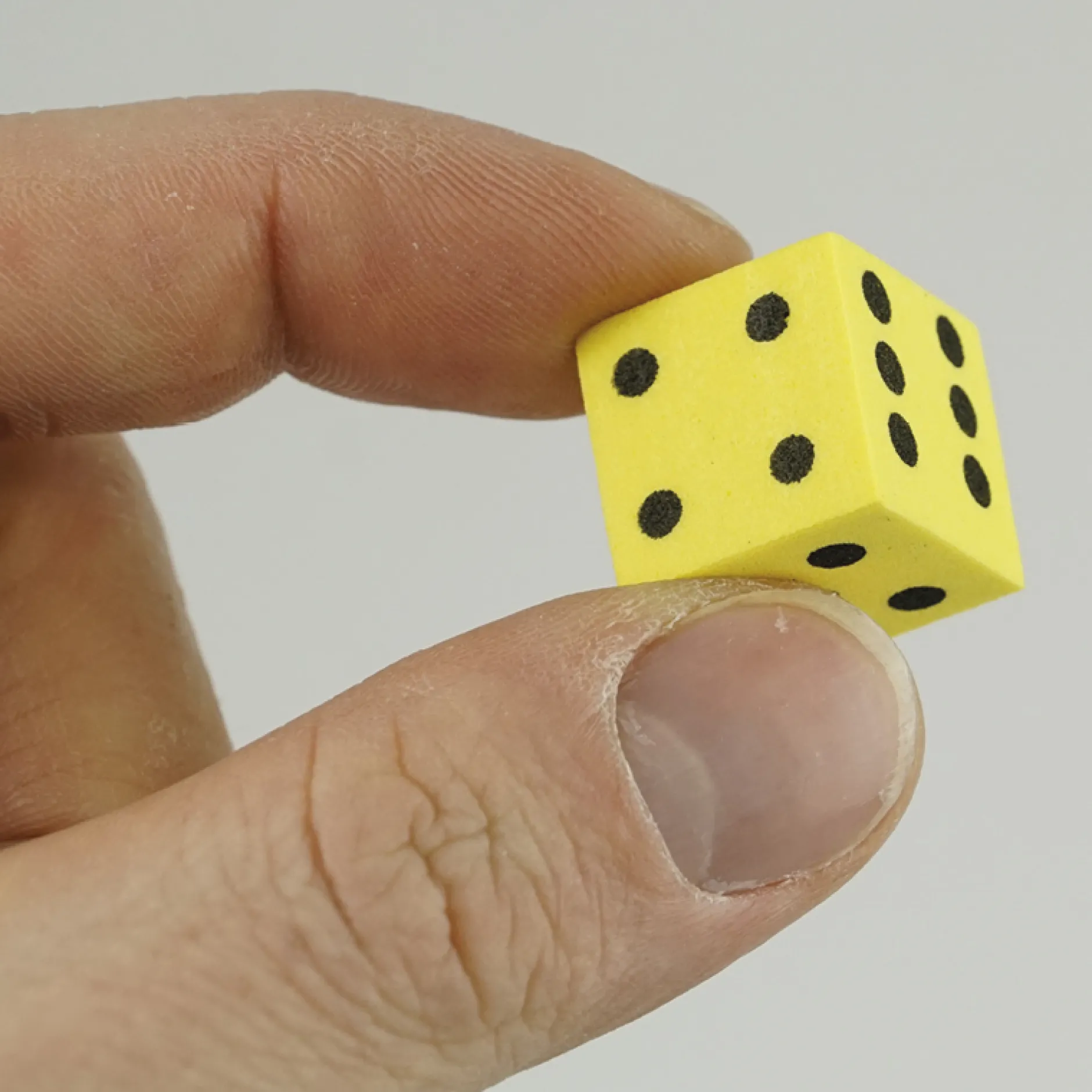 Flüster-Spielwürfel Satz, 200-tlg., 17 mm, mit Augen
