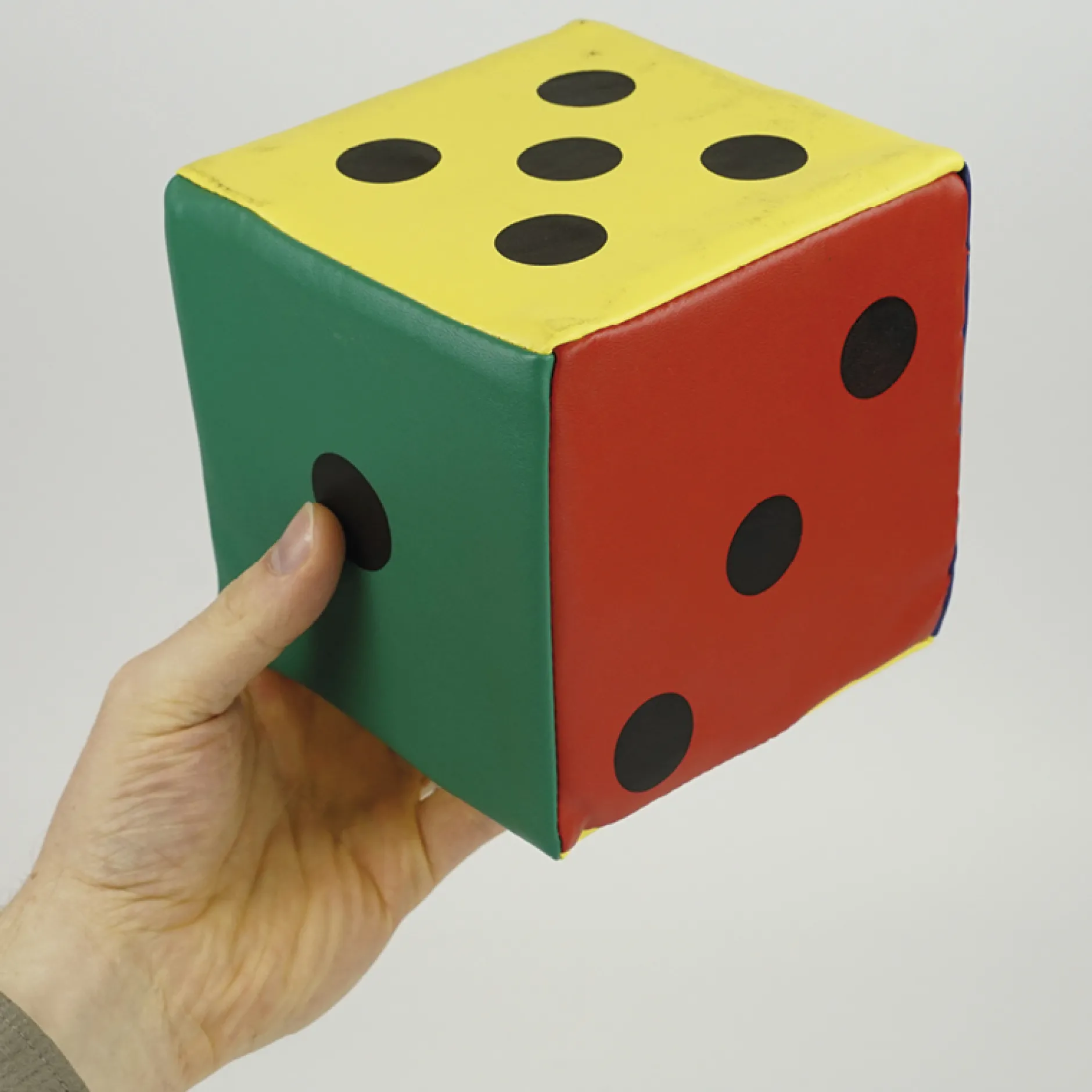 Flüster-Würfel mit Augen L, 14 cm