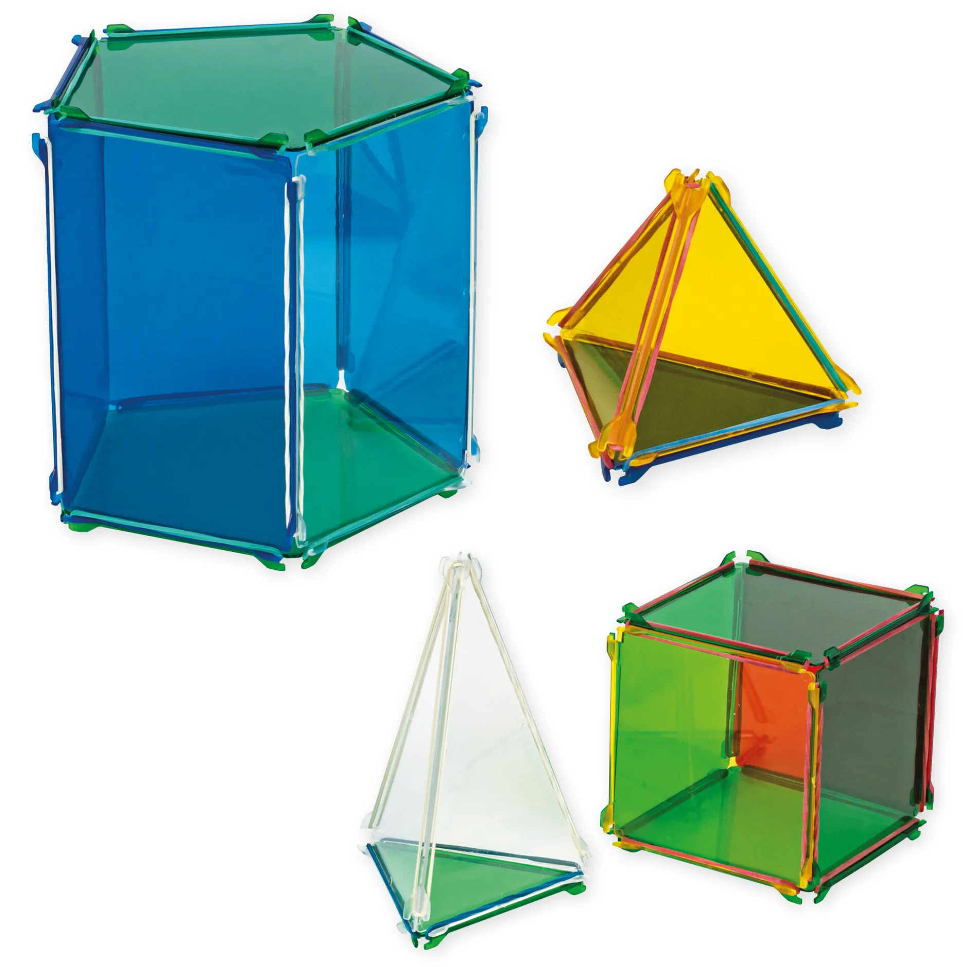 Geometrie-Bausatz effekt-system "Schnupper-Set", 26 Einzelflächen