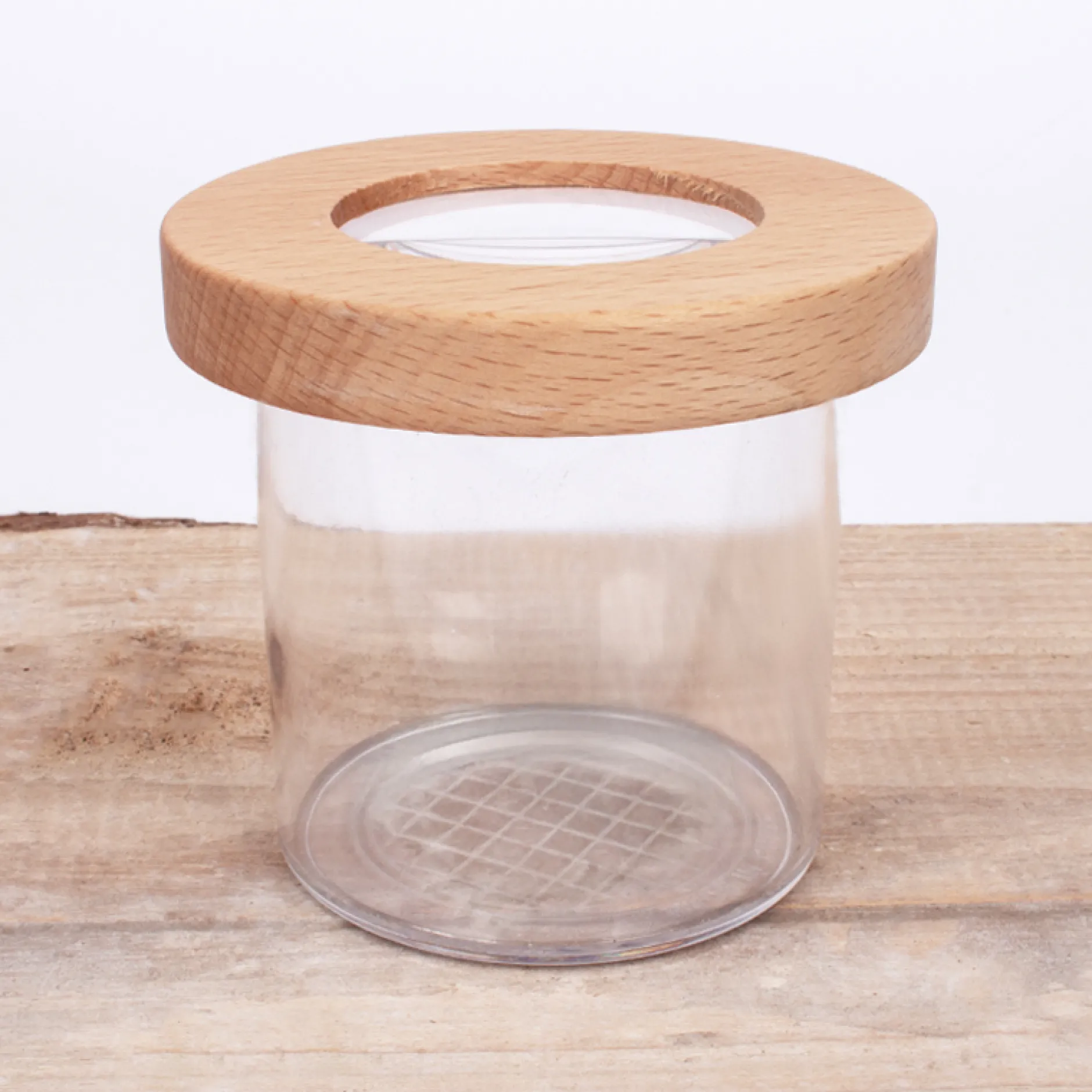 Hagemann Holz-Lupendose Natur & Digital