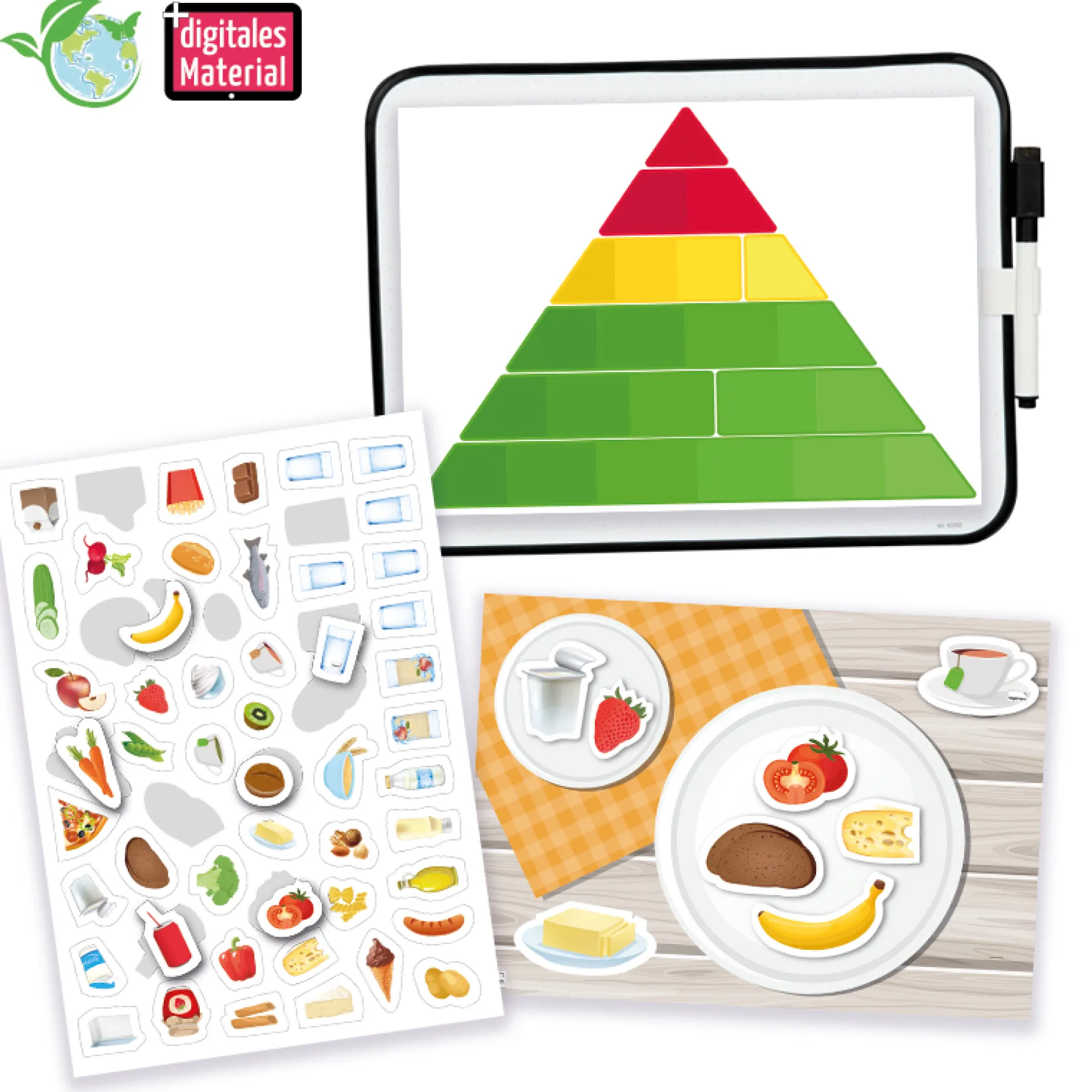 Hagemann Lernset Gesunde Ernährung (magnetisch)