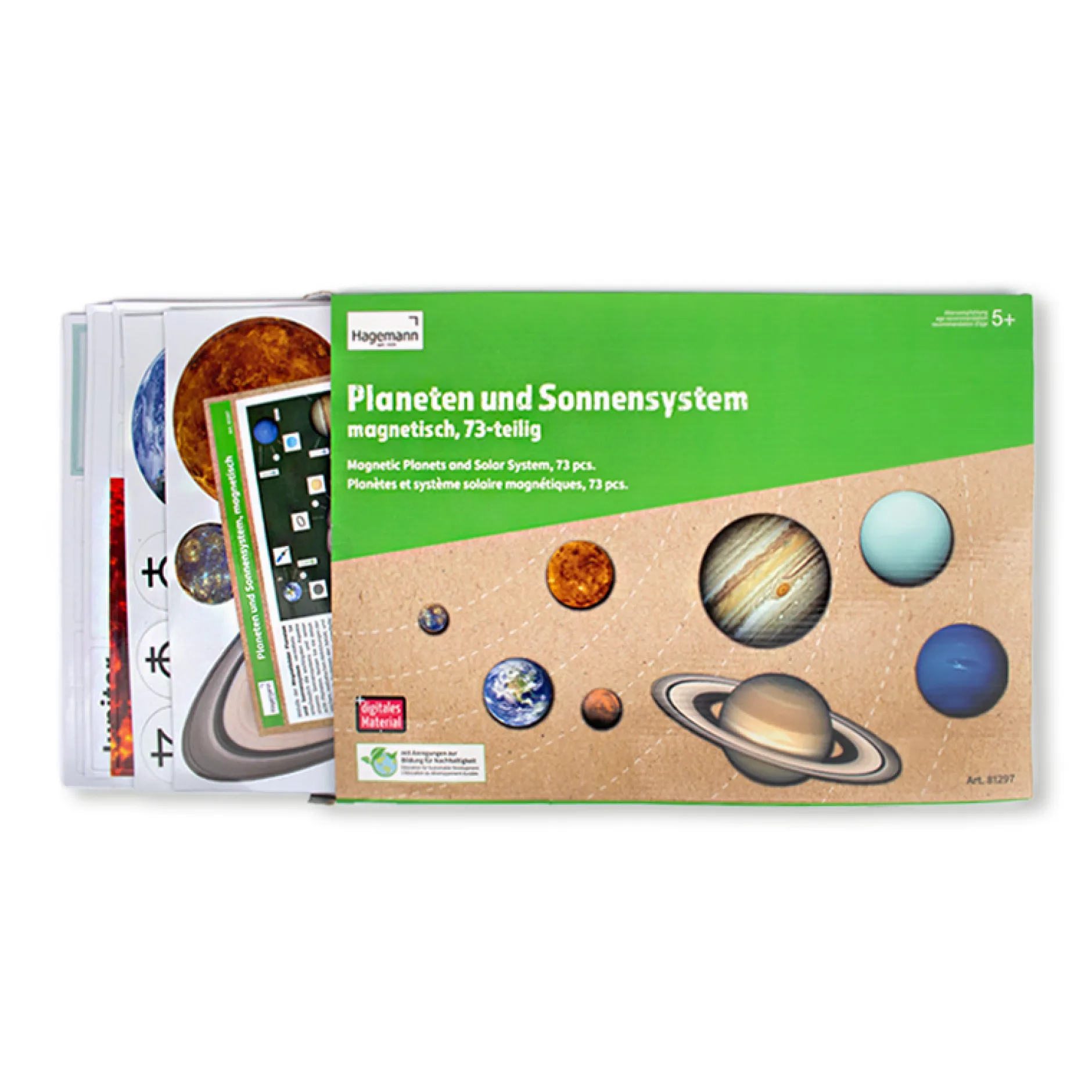 Hagemann Planeten und Sonnensystem magnetisch, 73-tlg.