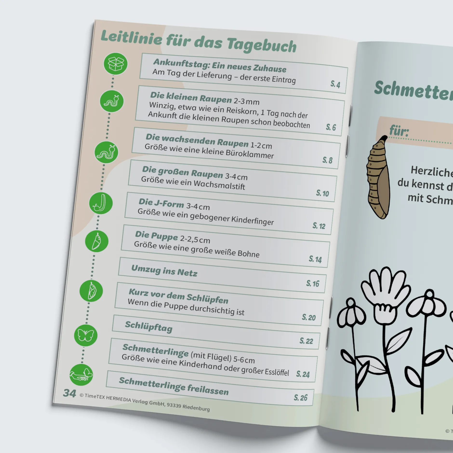 Hagemann Schmetterlings-Tagebuch
