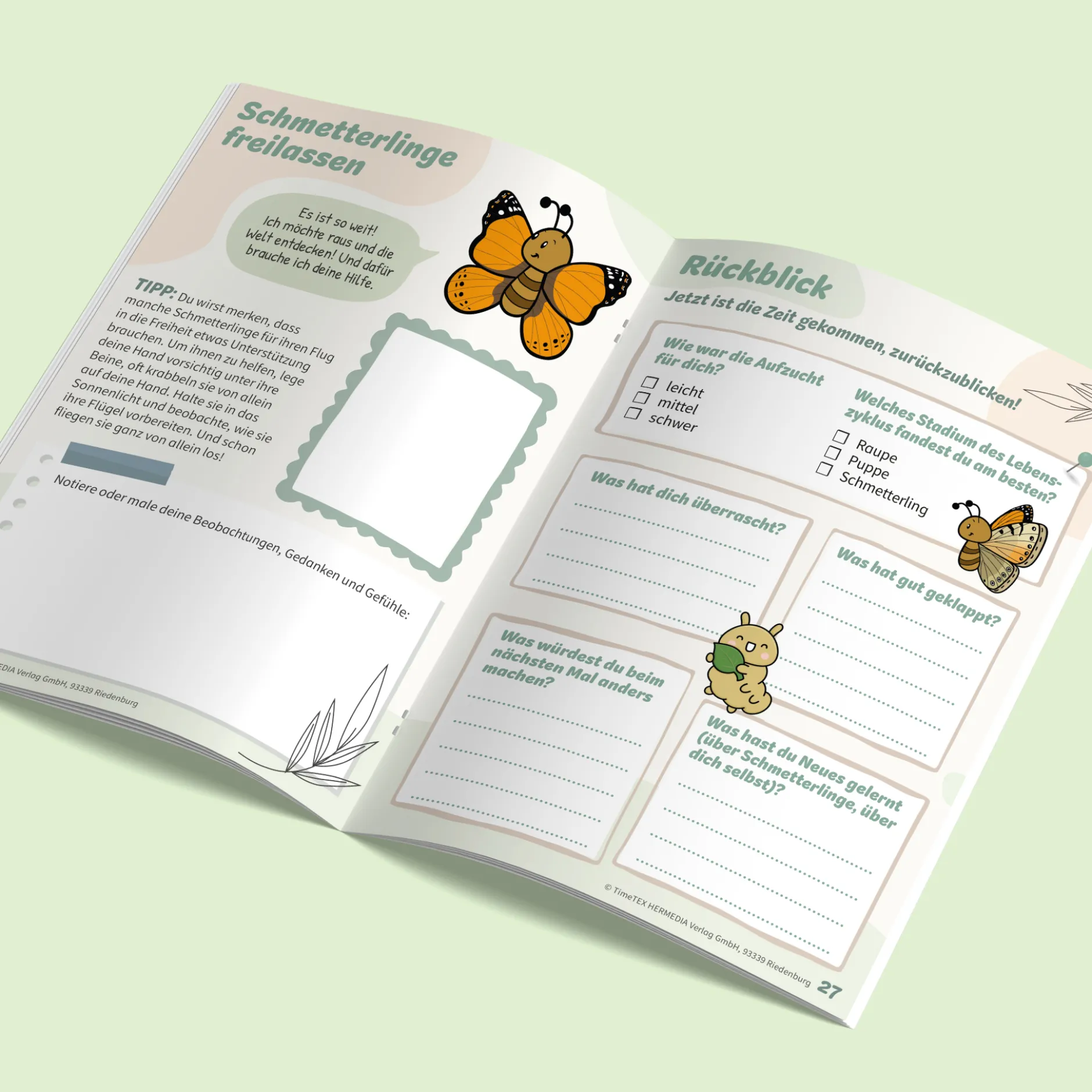 Hagemann Schmetterlings-Tagebuch