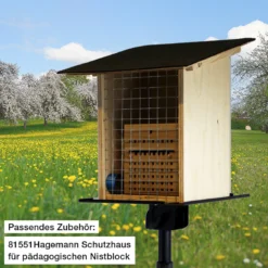 Hagemann Zuchtset Wildbienen, Rote Mauerbiene (mit 50 Kokons)