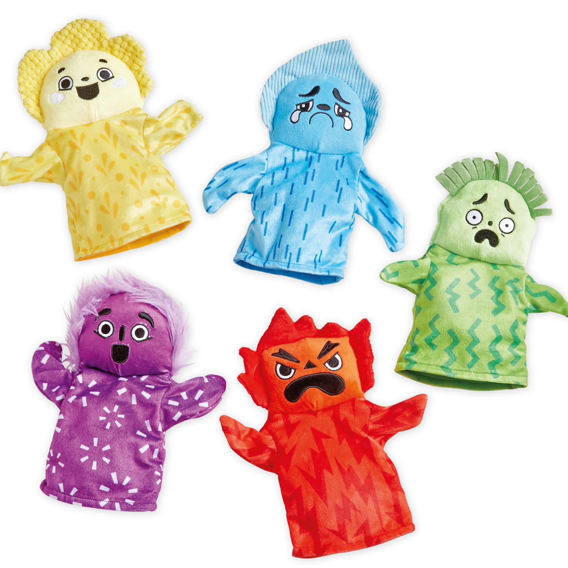 Handpuppen-Set "Emotionen", 5-tlg.