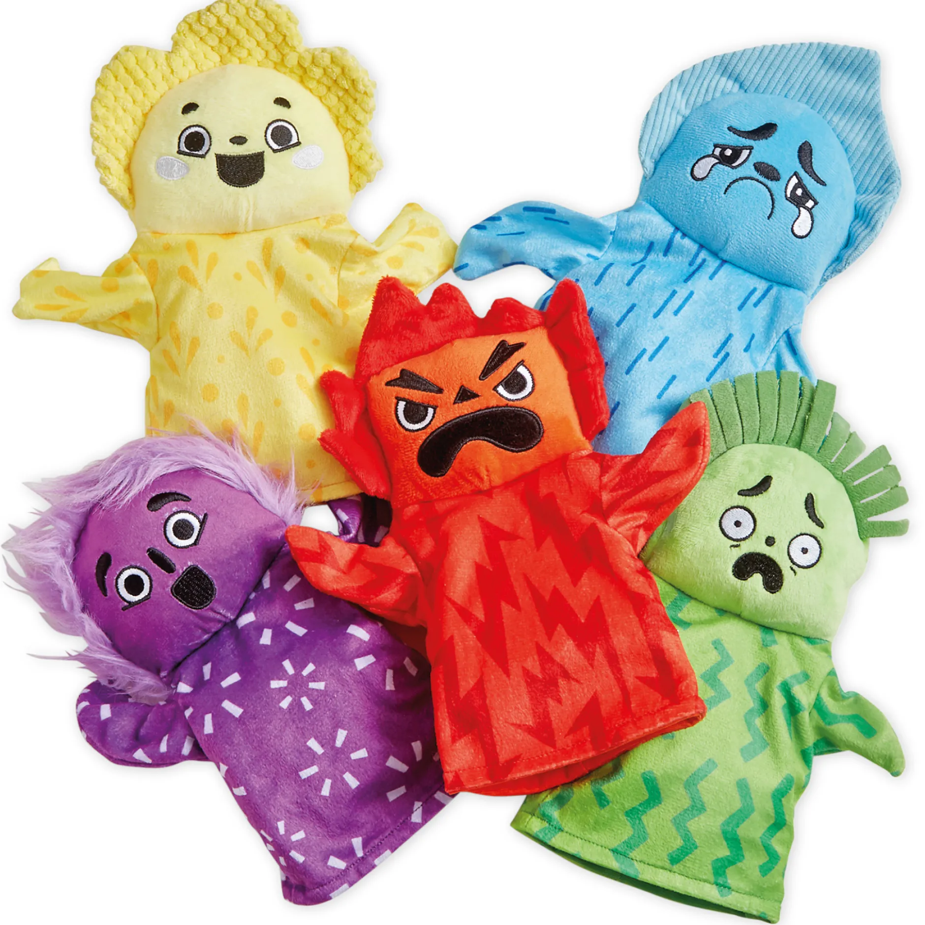 Handpuppen-Set "Emotionen", 5-tlg.
