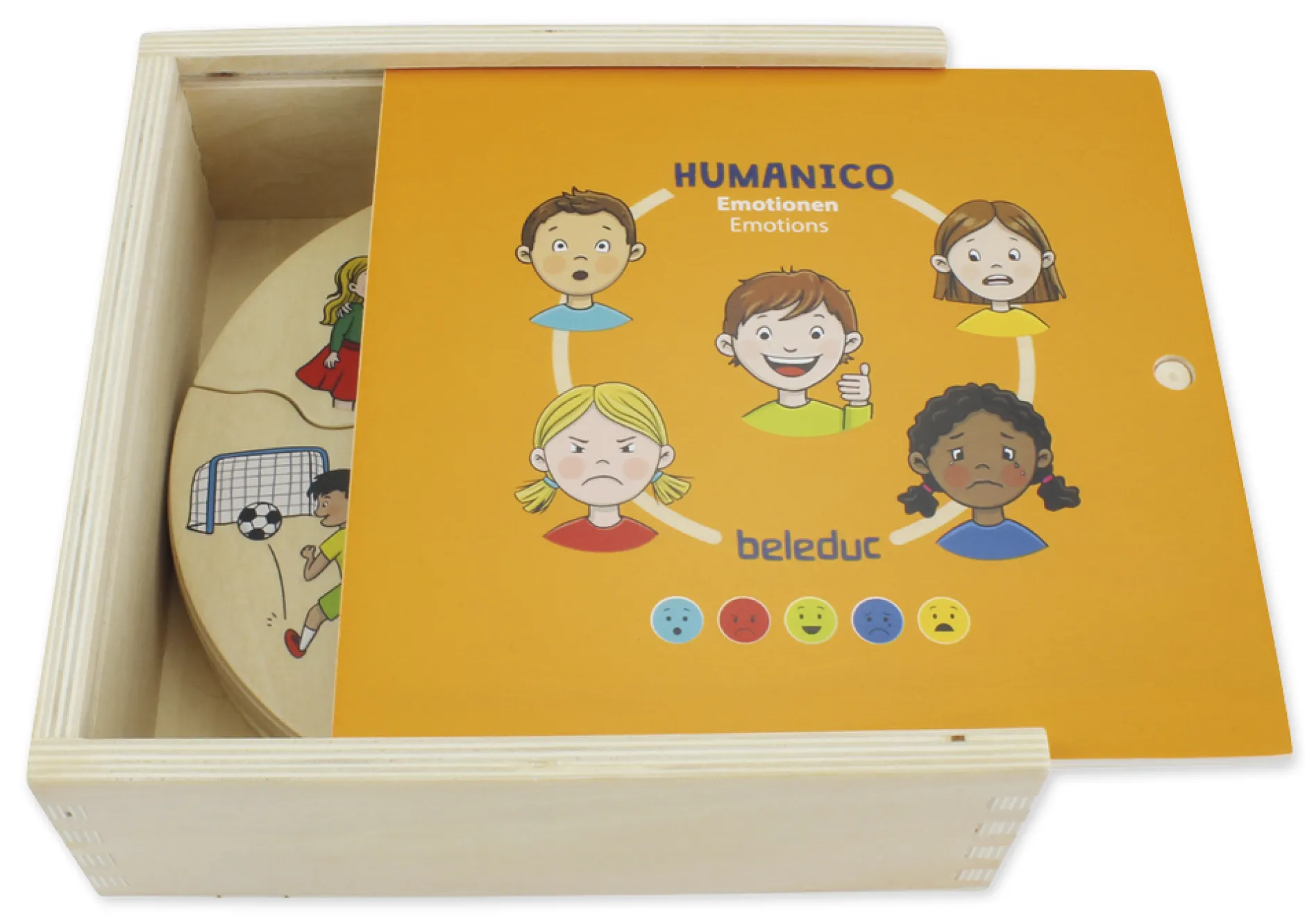 Humanico "Emotionen", 5 Puzzles