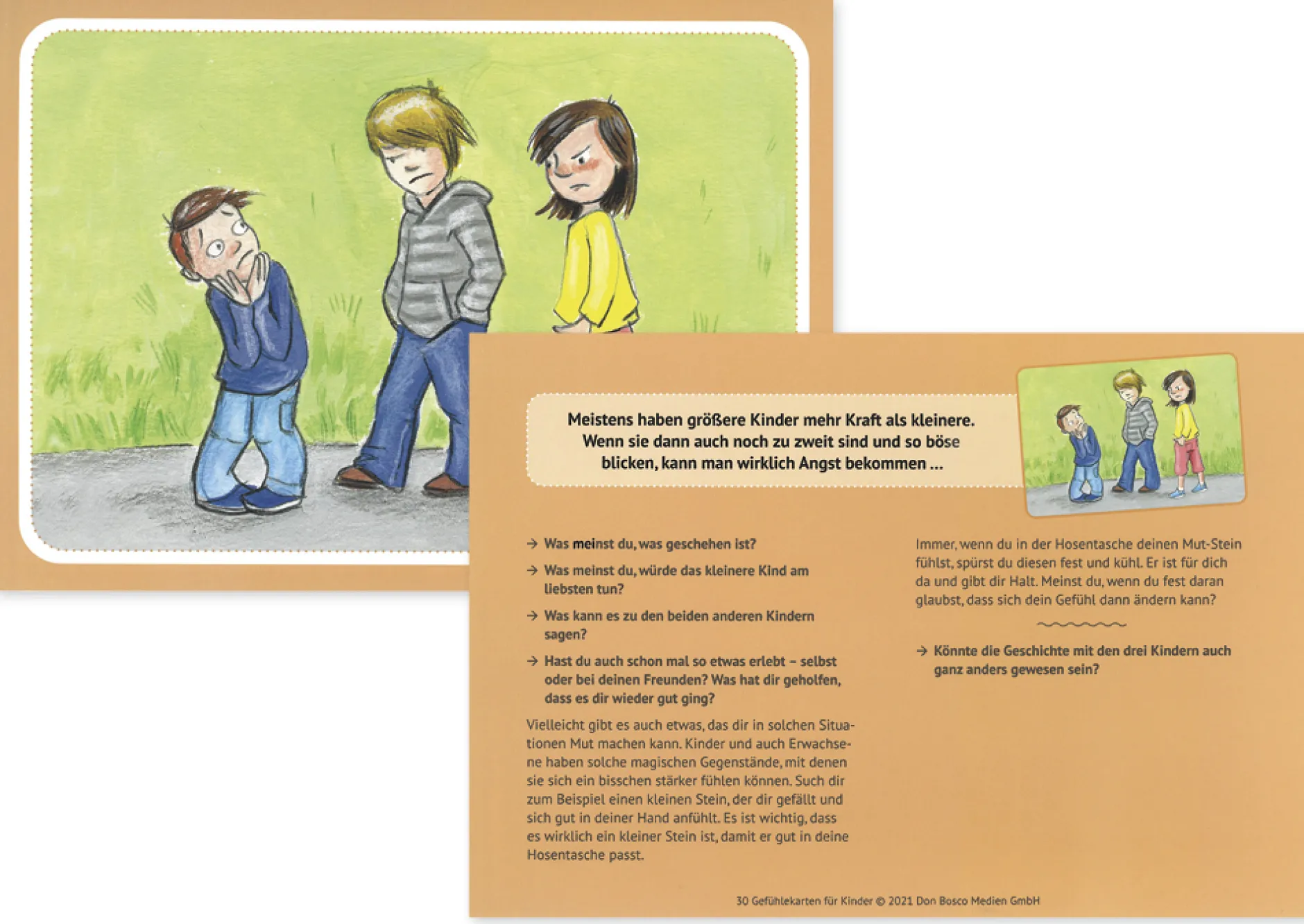 Karten-Set "30 Gefühlekarten für Kinder"