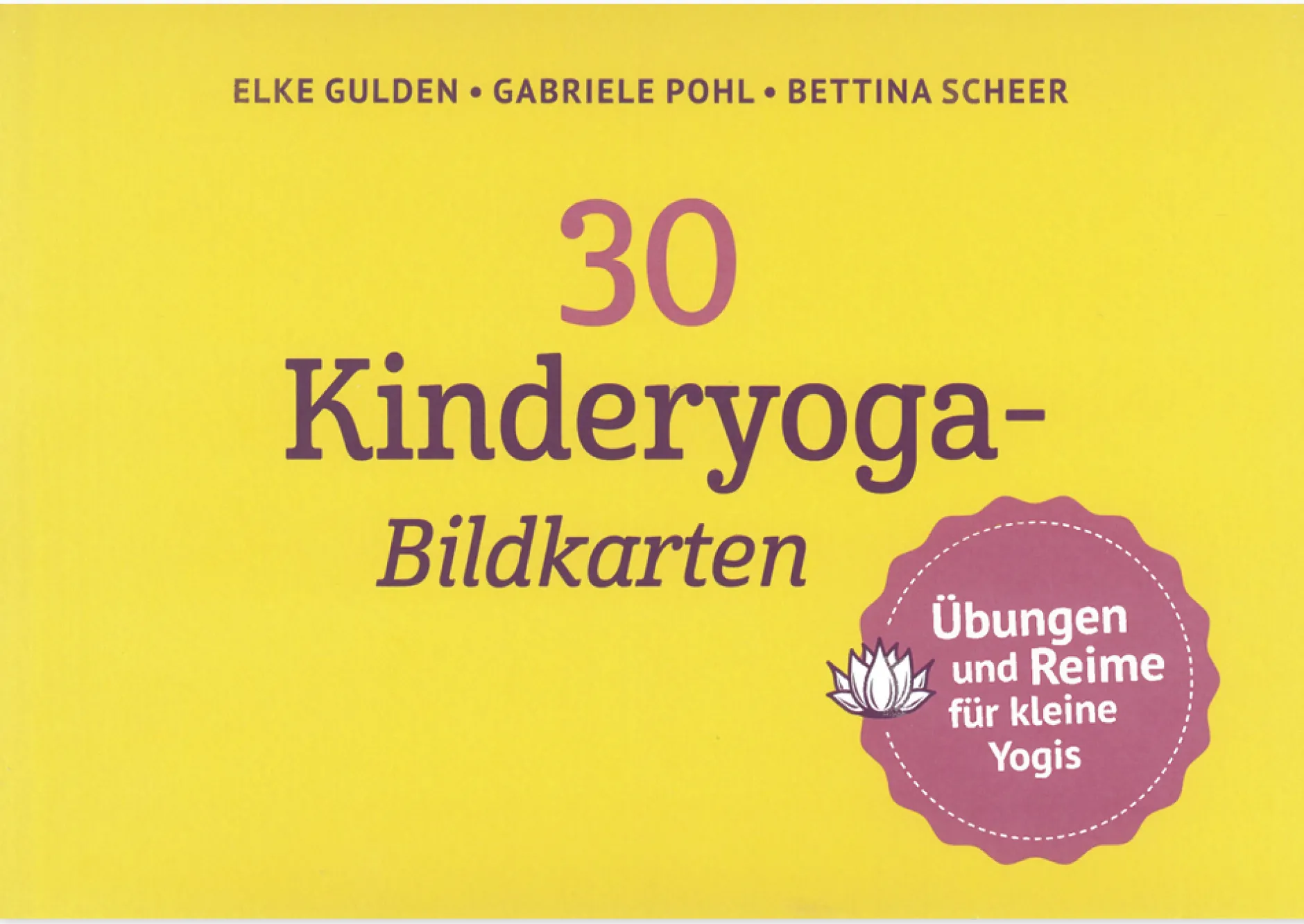 Karten-Set "30 Kinderyoga-Bildkarten"