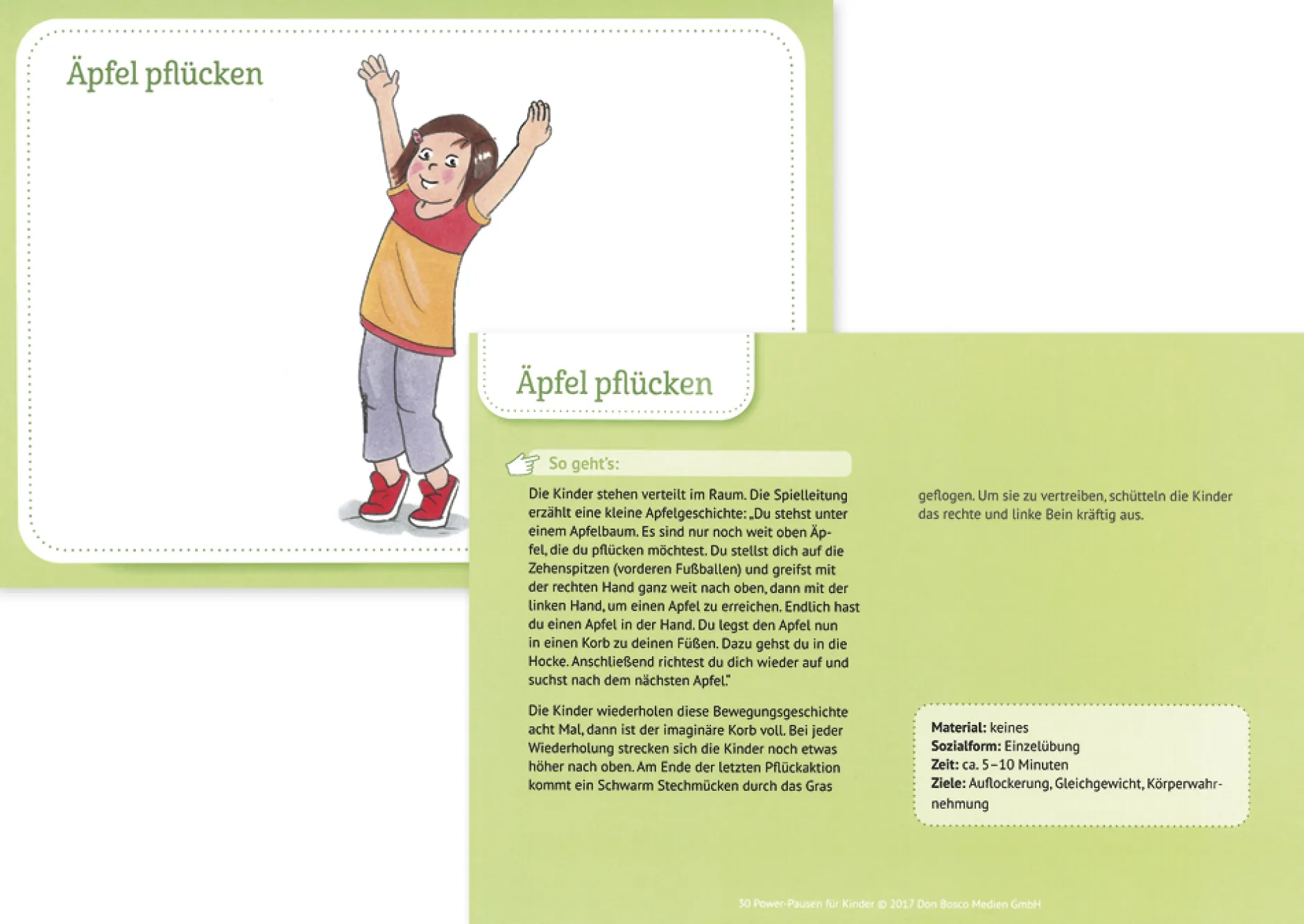 Karten-Set "30 Power-Pausen für Kinder"
