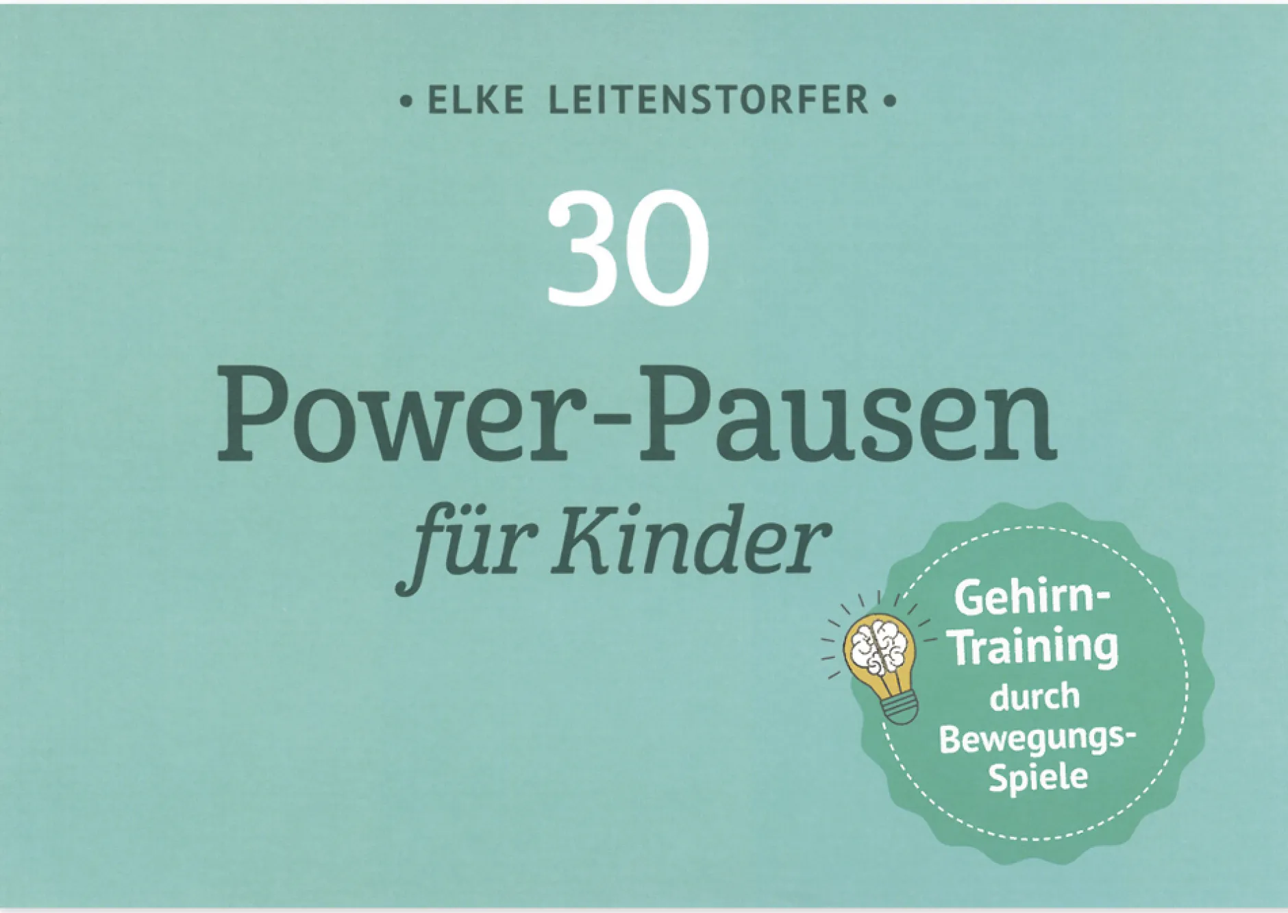 Karten-Set "30 Power-Pausen für Kinder"