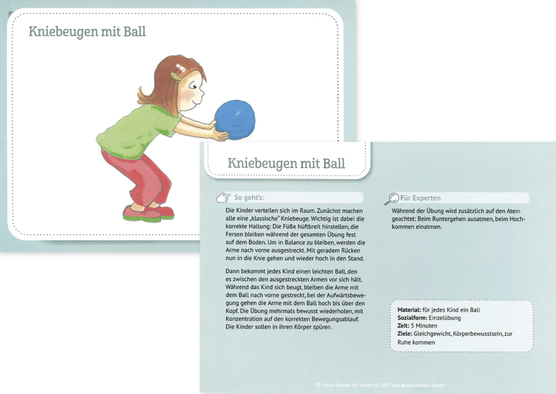 Karten-Set "30 Power-Pausen für Kinder"