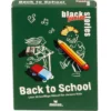 Kartenspiel "Back to School - Löst 50 knifflige Rätsel für clevere Kids"