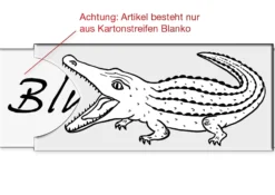 Kartonstreifen Blanko 10 tlg.
