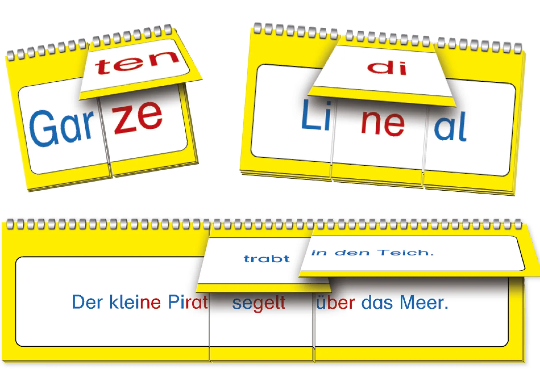 Klappen-Spiel, 3-tlg.