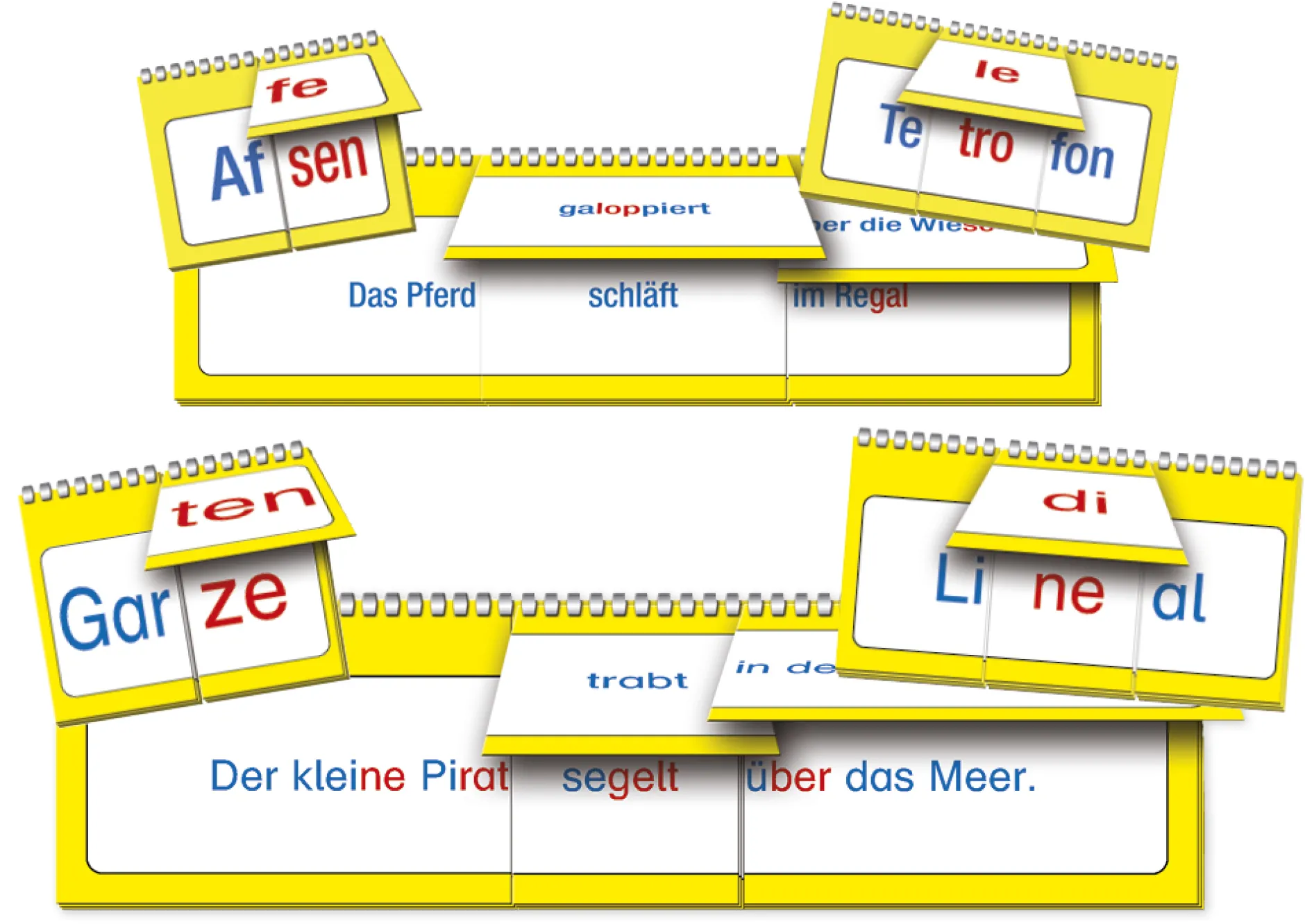 Klappen-Spiel, 3-tlg.