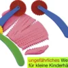 Knete Zickzack-Rollschneider, 3-tlg.